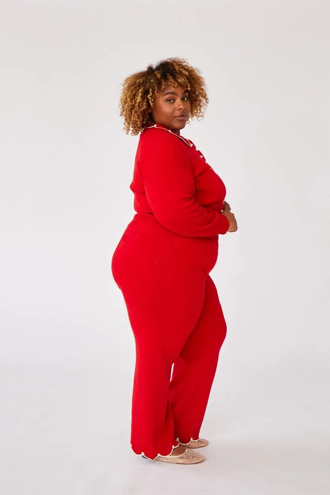 CUPCAKE CARDIGAN RED