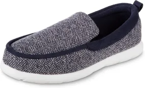 isotoner Zenz Men's Sport Knit Moccasin, Slip-on Shoe