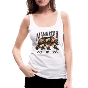 Mama Bear Floral Women’s Premium Tank Top