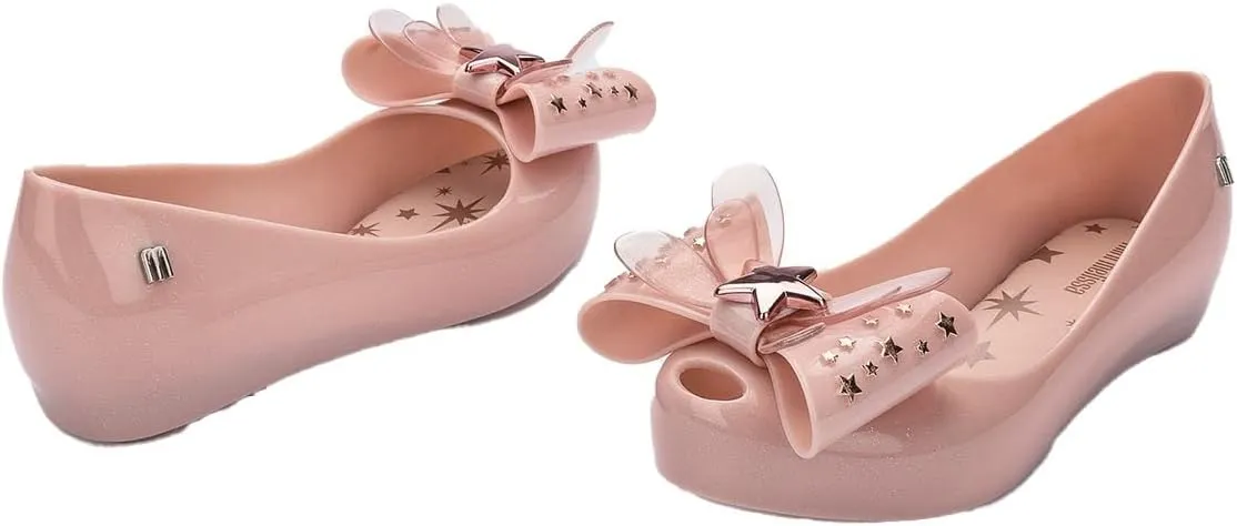 mini melissa Girl's Ultragirl Star Ii Kids Ballet Flat