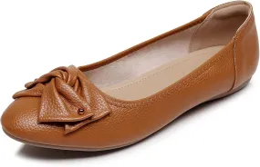 VenusCelia Women's Bows Dance Flats Shoes